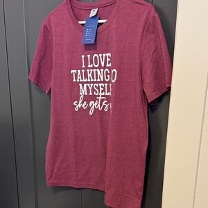 Women’s Maroon Graphic Tee